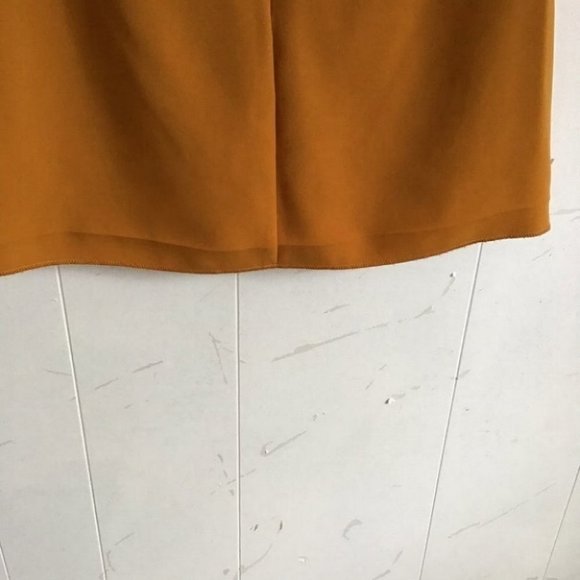 Forever 21 Flap Pocket Mustard Mini Skirt! - Picture 5 of 7